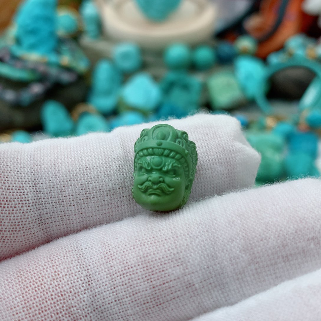 绿松石未镶嵌珠宝半成品