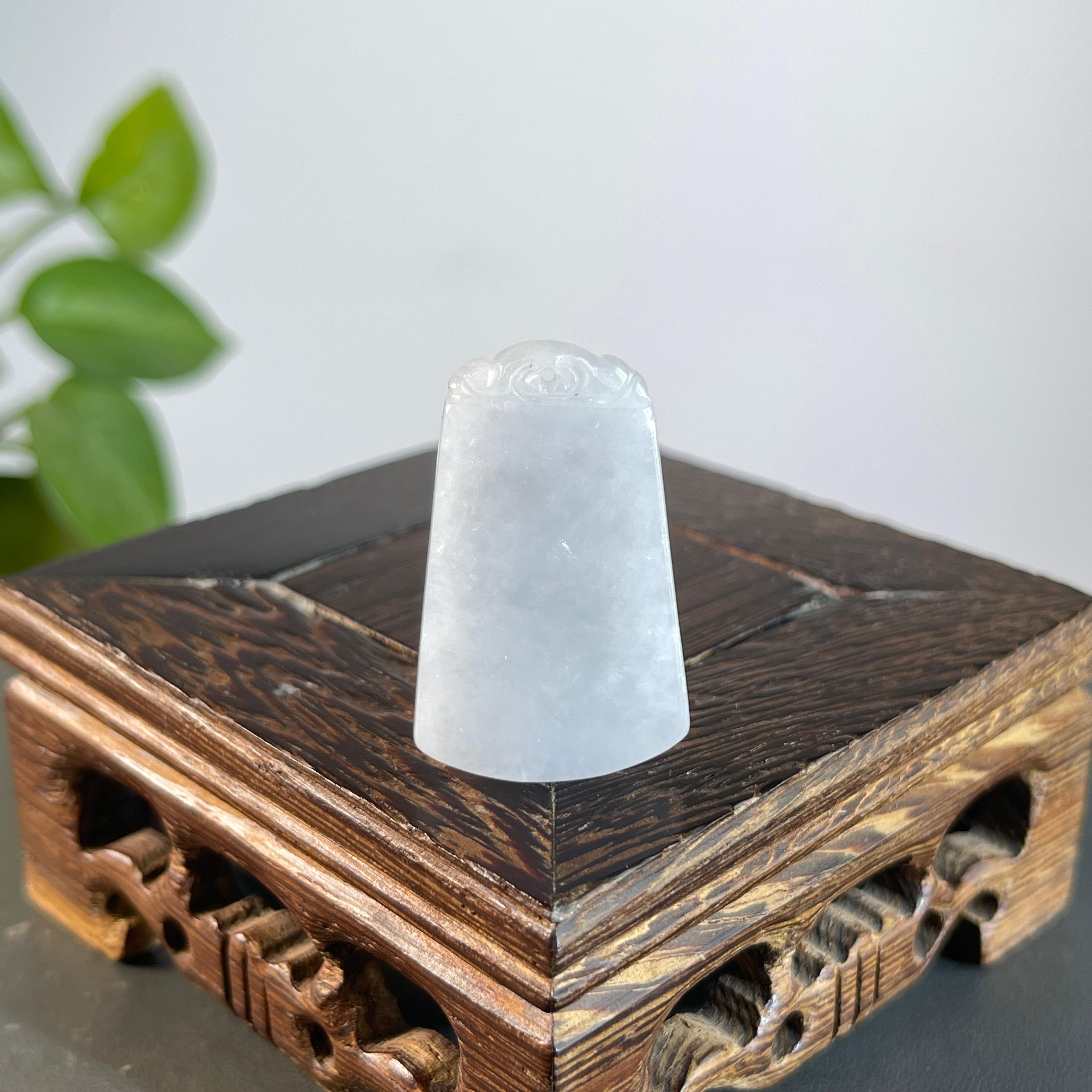 JSW22-04  天然缅甸A货翡翠 无事牌