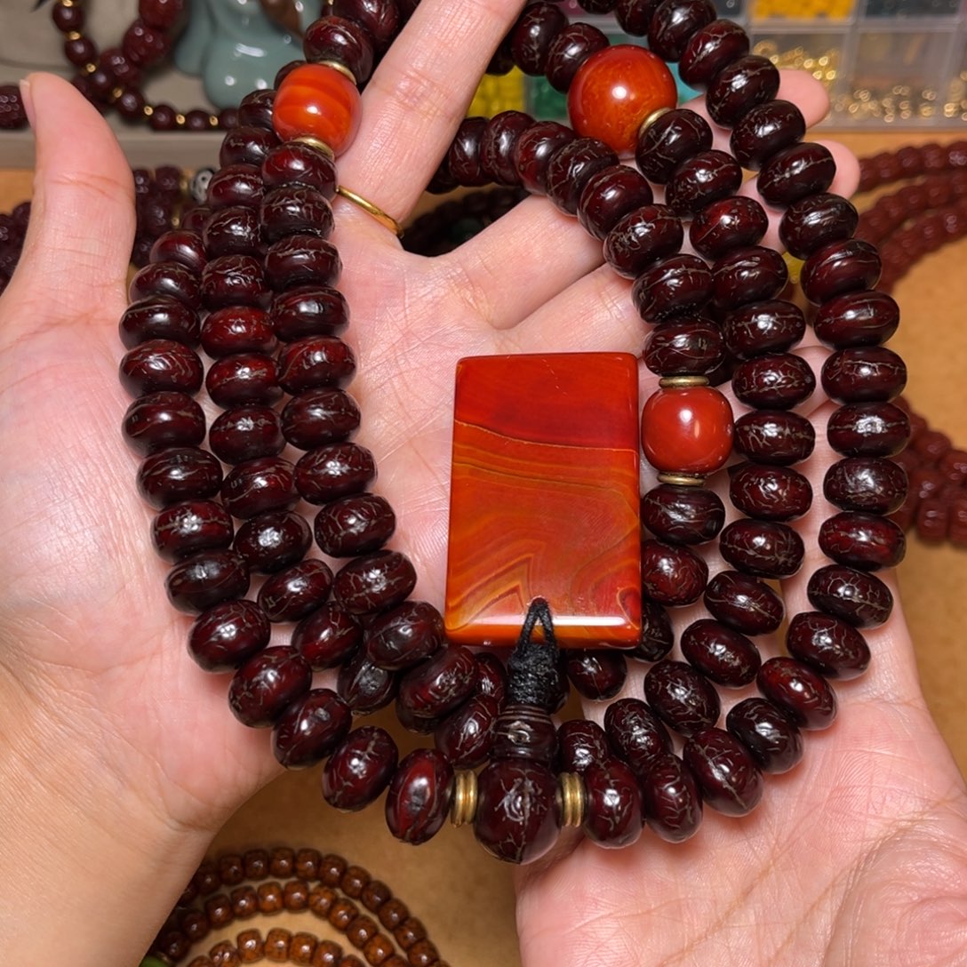 奋***生金刚菩提吊坠凤眼脖挂12