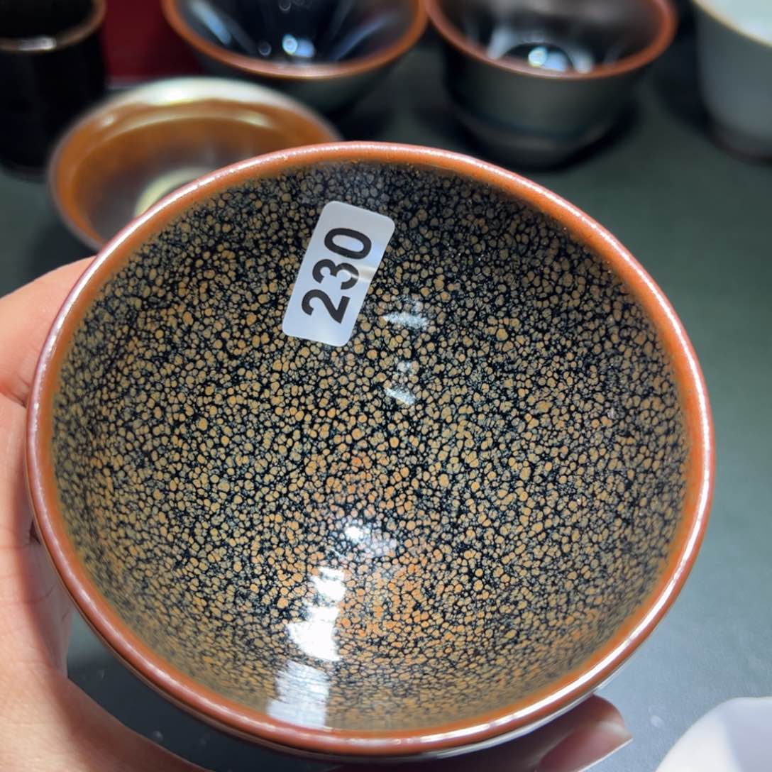 茶盏全手工原矿原釉建盏