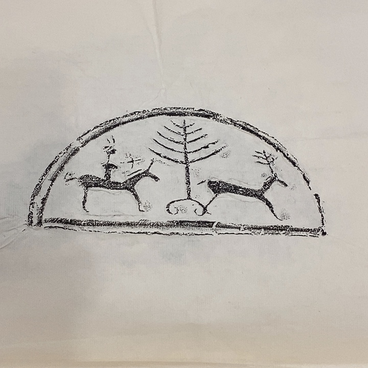 拓片用纸其他瓦当拓片