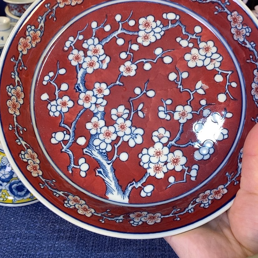 【闪购商品】景德镇陶瓷茶盘1个