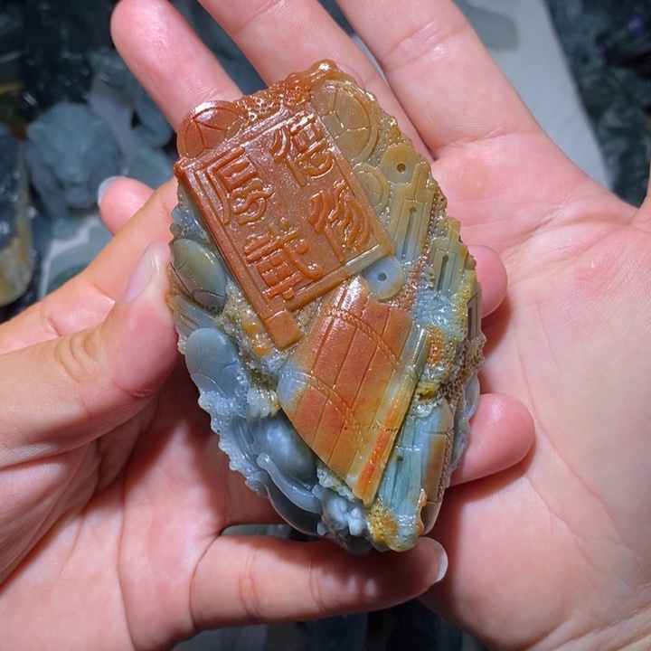 定制翡翠未镶嵌毛