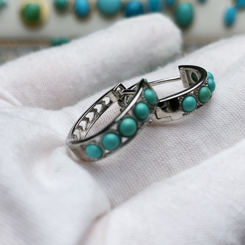 【闪购商品】绿松石配饰银S925镶嵌