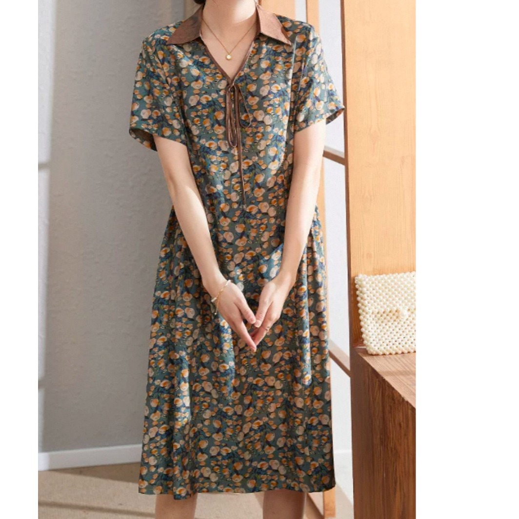 1-6032-28新款时尚休闲连衣裙