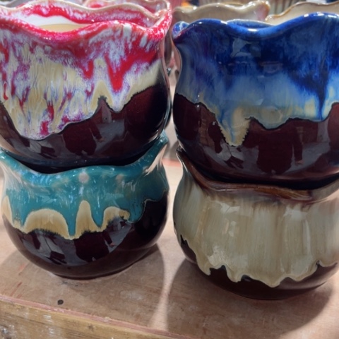 陶瓷新年快乐都是福利盆各位姐姐