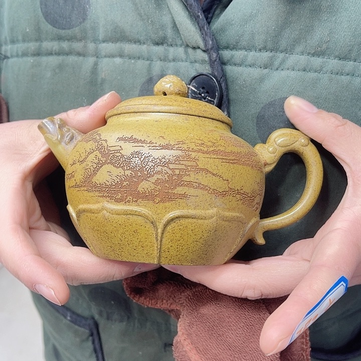 紫砂茶壶宜兴紫砂壶瑕疵