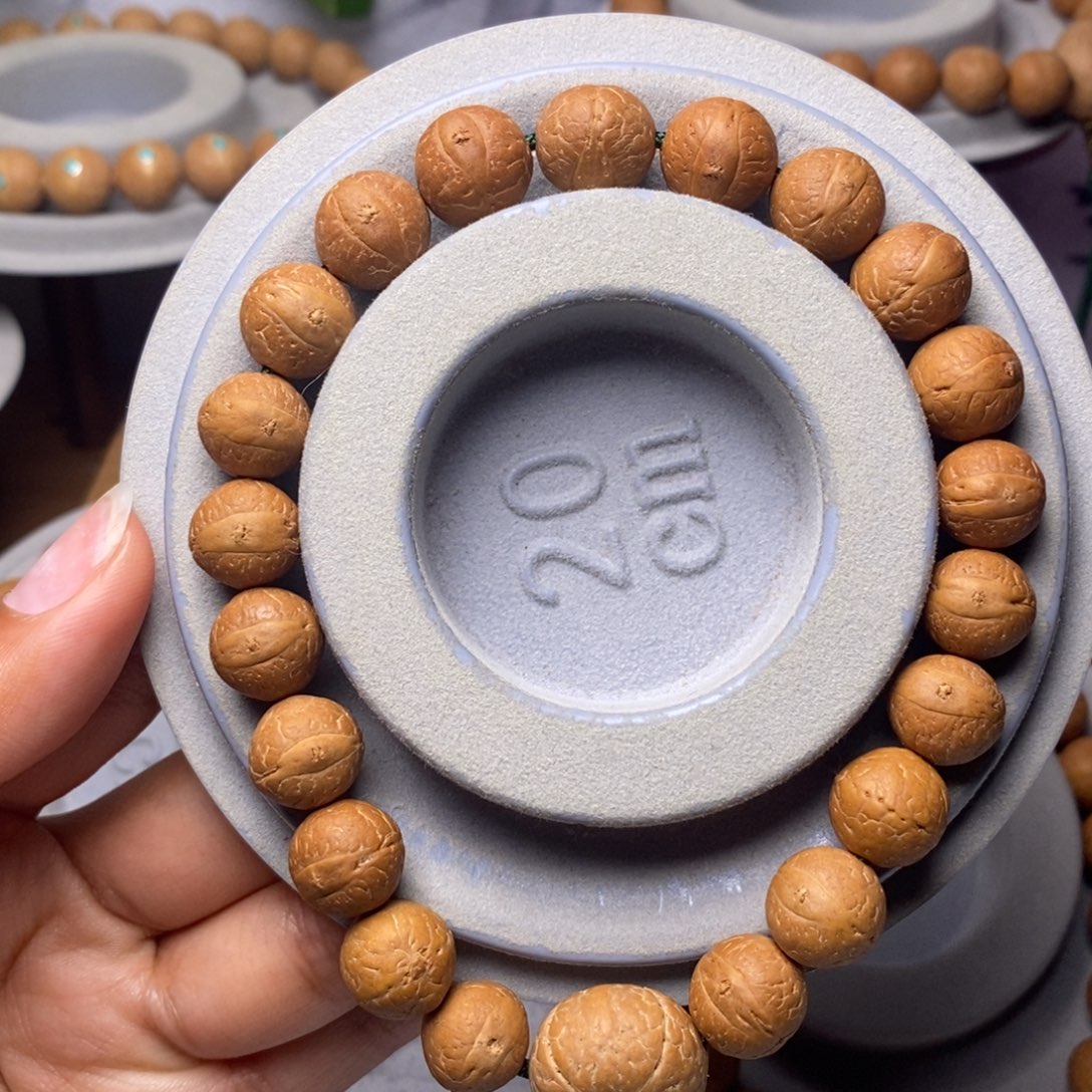 凤眼菩提吊坠手串