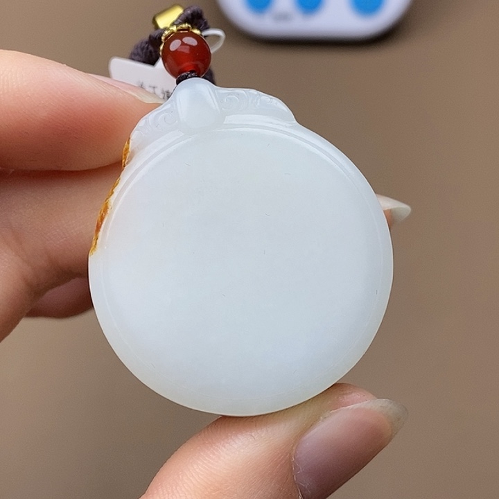 和田玉挂件未镶嵌言*F