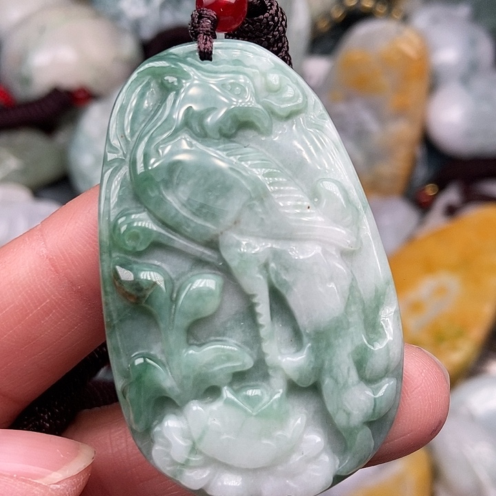 颈饰未镶嵌翡翠翡翠