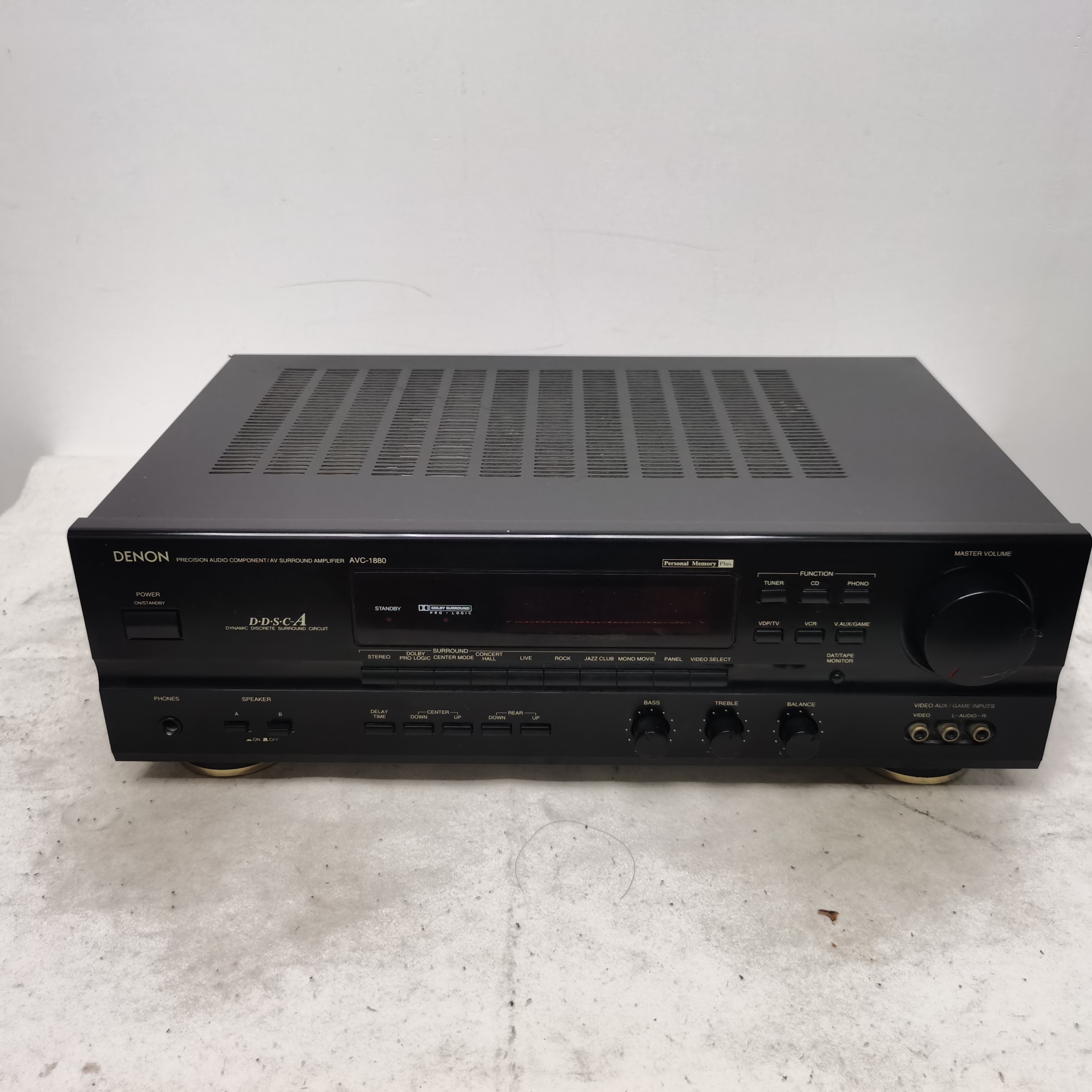 8新 Denon/天龙 二手天龙AVC-1880功放机，运费自理