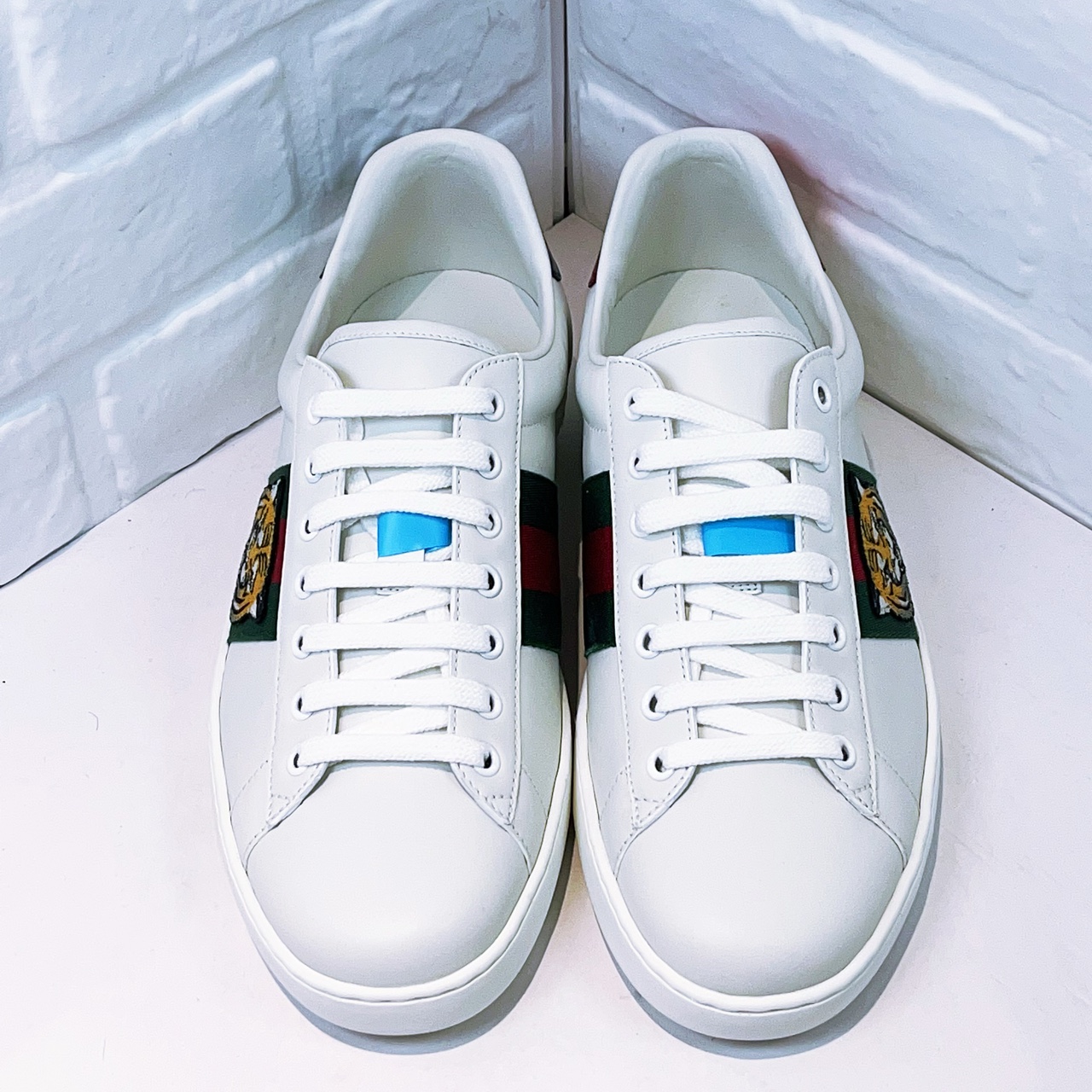 全新未使用 GUCCI/古驰 古驰老虎头小蜜蜂欧码7.5码 41.5码