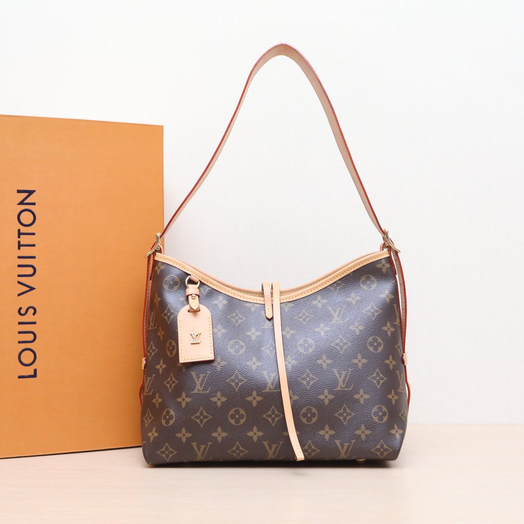 95新 LouisVuitton/路易威登 小花攀攀CARRYALL 小号 29 芯片