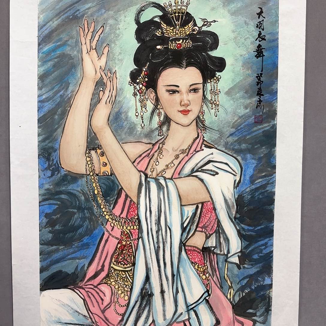 国画国画纯手绘作品请放心去藏