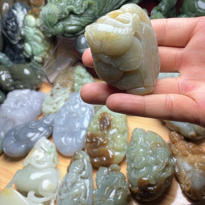 和田玉把件未镶嵌