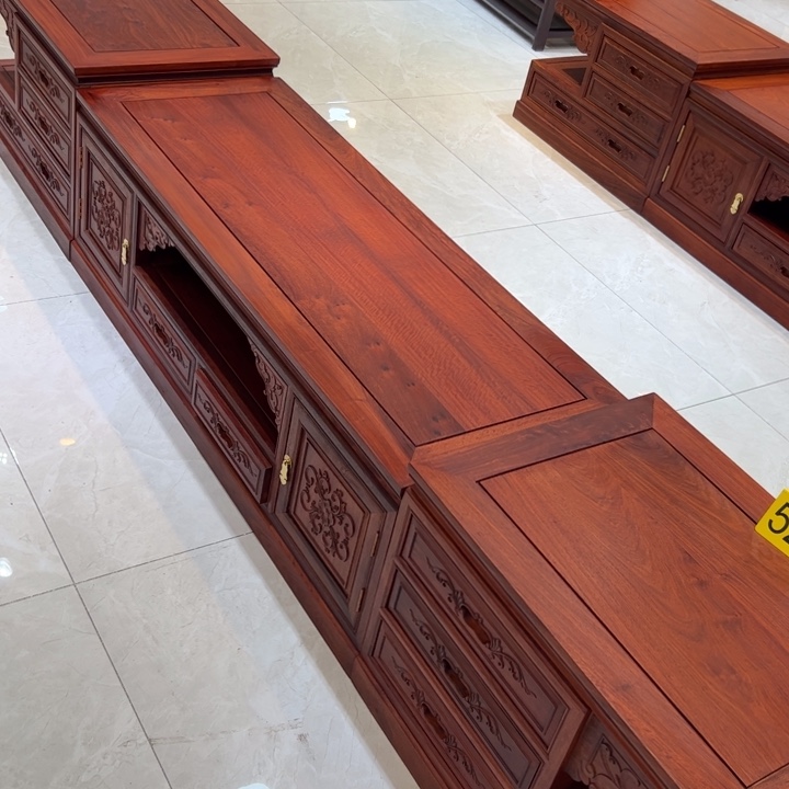 花梨木类家具老*电视柜