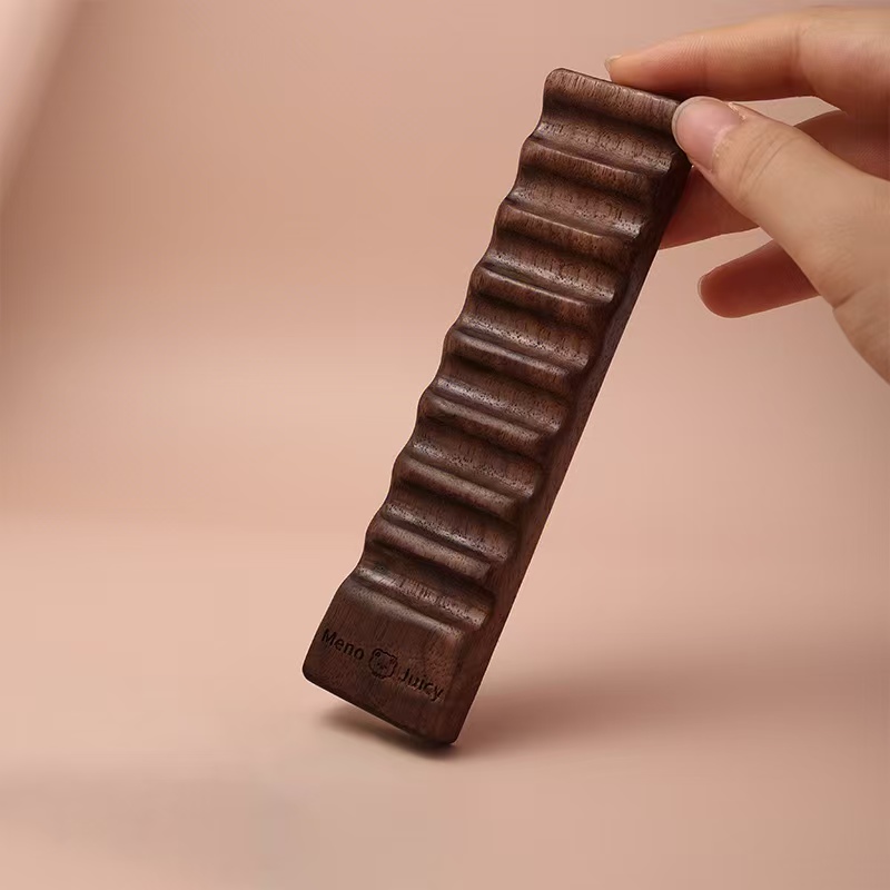 胡桃木美甲笔笔架