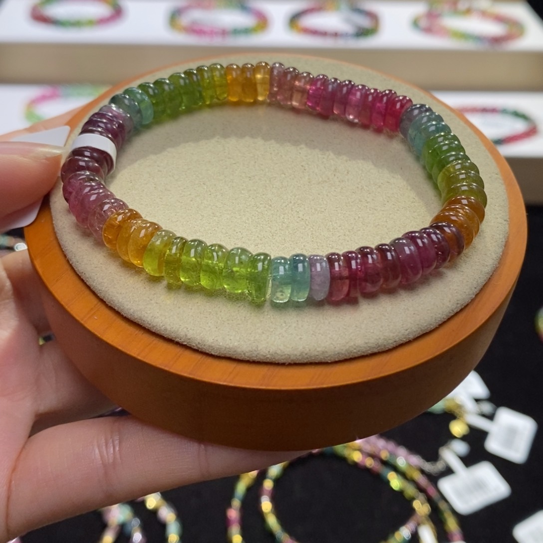 【闪购商品】碧玺手串未镶嵌两天看货期