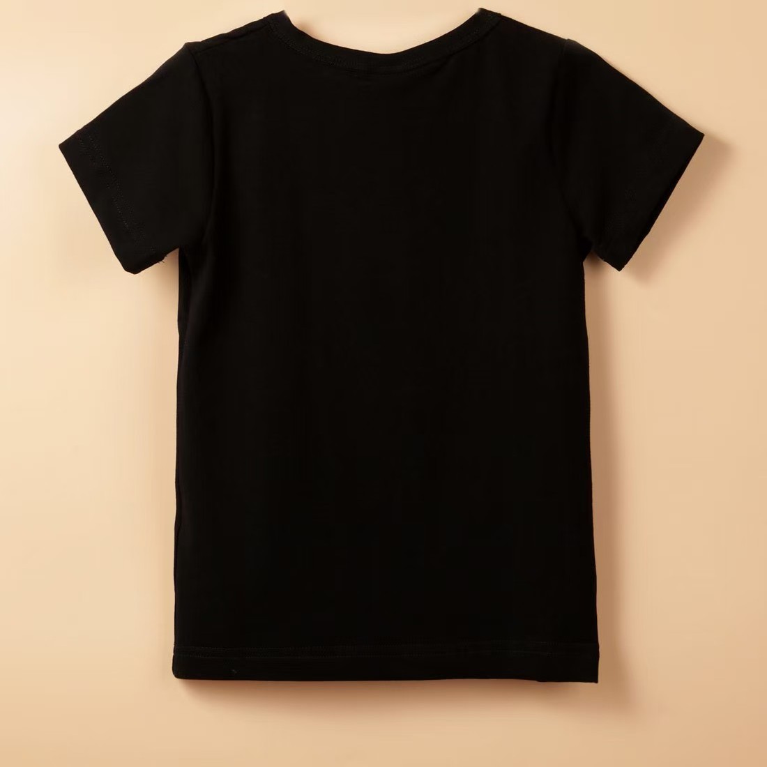 螺纹短袖印花侧腰盘扣国风T恤圆领经典t恤半袖修身