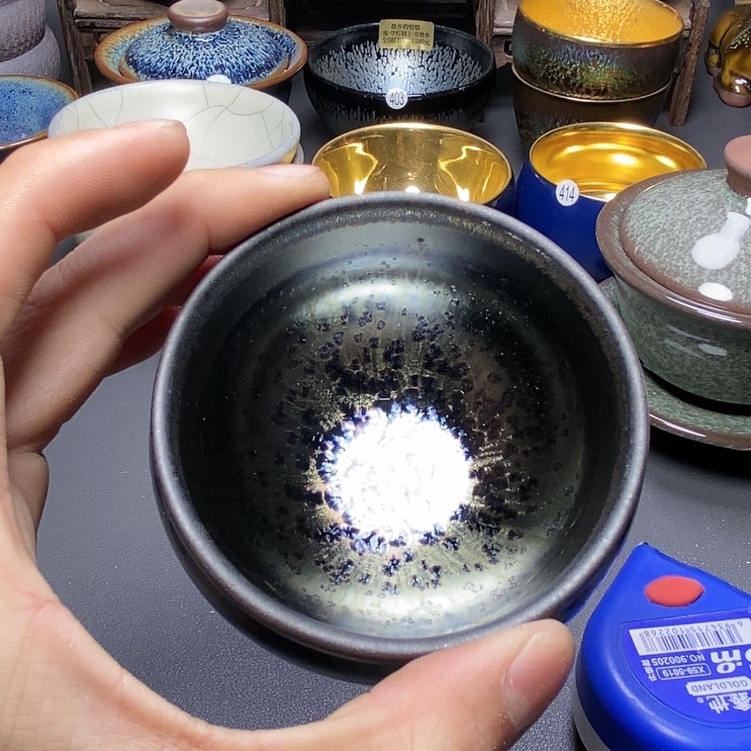 茶盏有瑕介意勿拍97