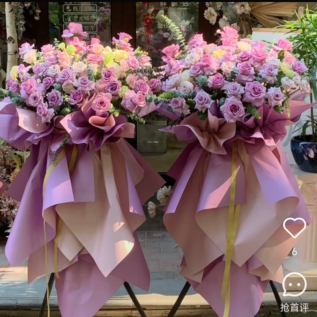 开业花篮同城全国配送适用于乔迁庆典开张等场合