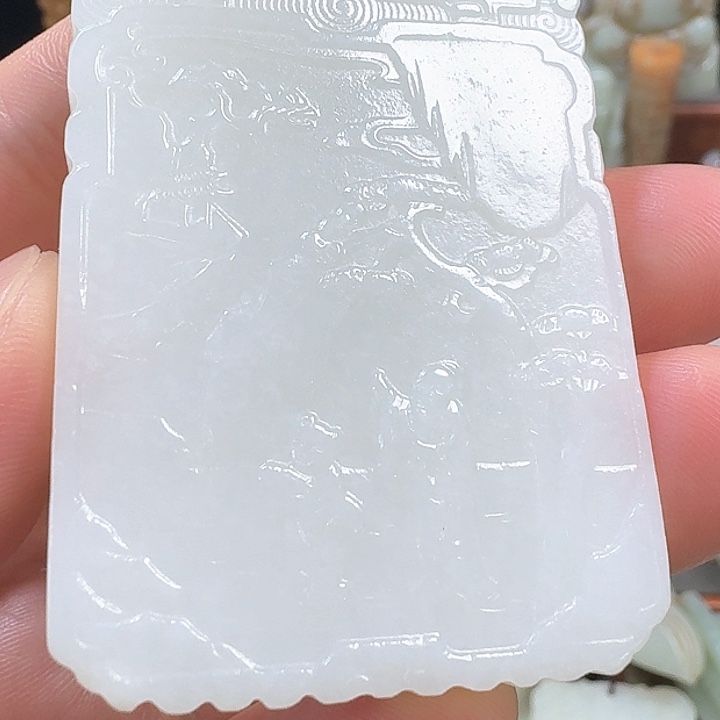 和田玉挂件未镶嵌乐*乐