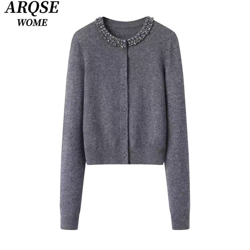 【艾家商场同款】2025秋冬新品款时尚百搭针织衫上衣8078