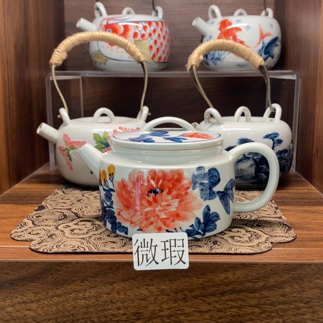 釉下彩手工绘制手工绘制