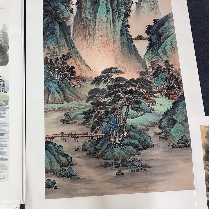 国画国画作品展览等活动的