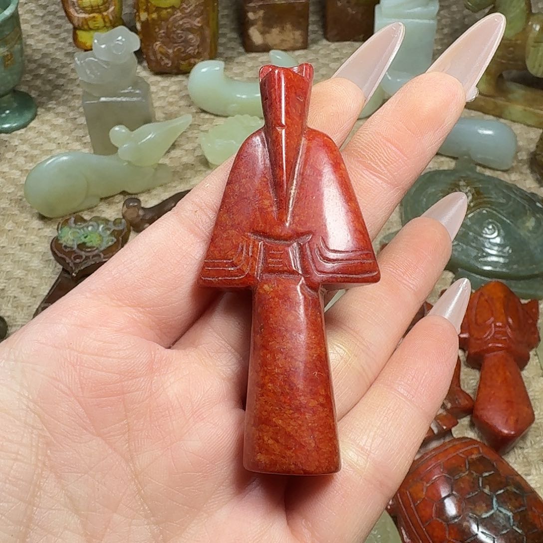 白玉菩提吊坠挂件