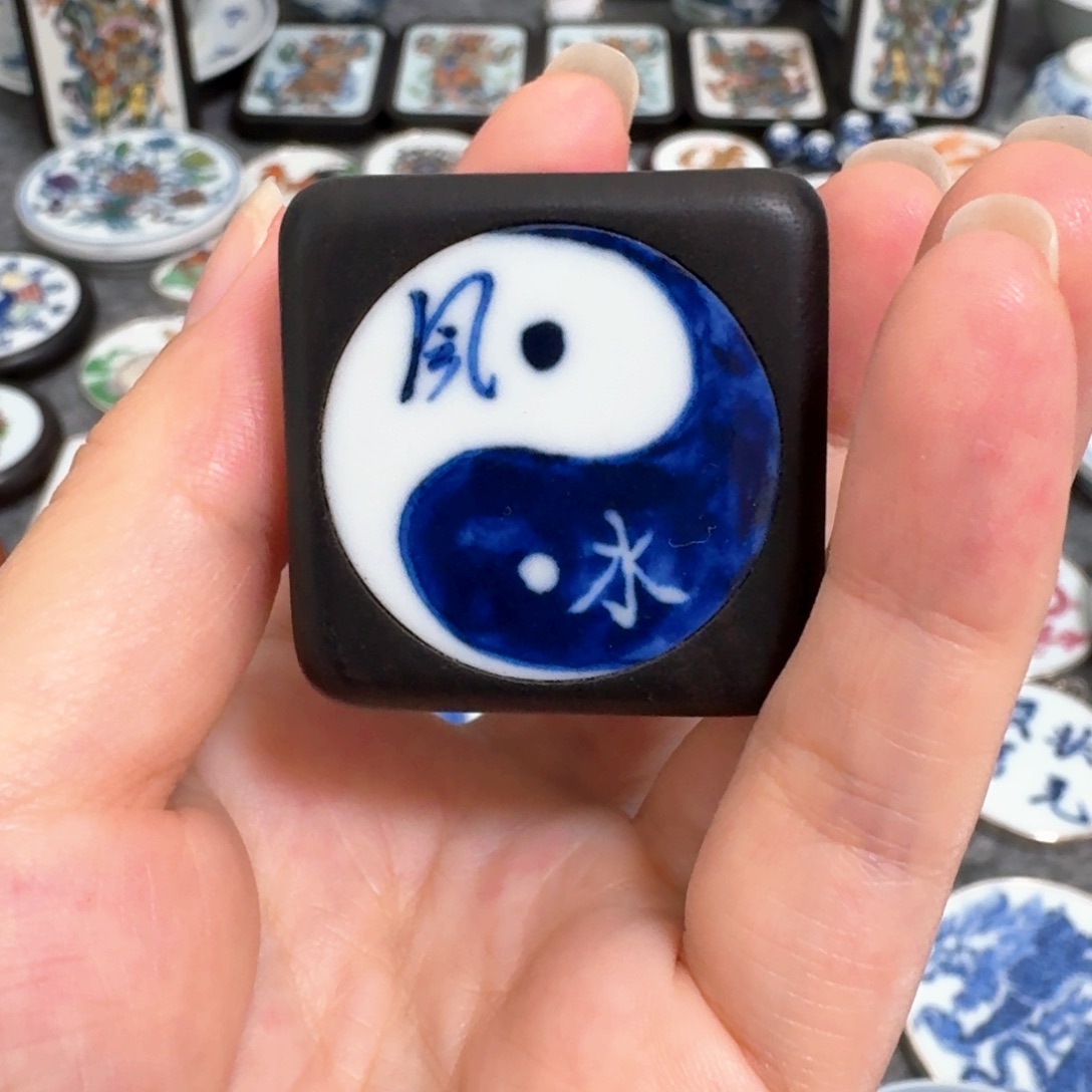 吉****瓷片色子一个一个