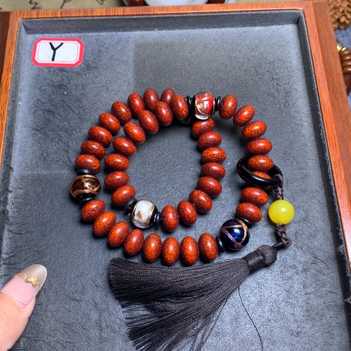 星月菩提吊坠菩提