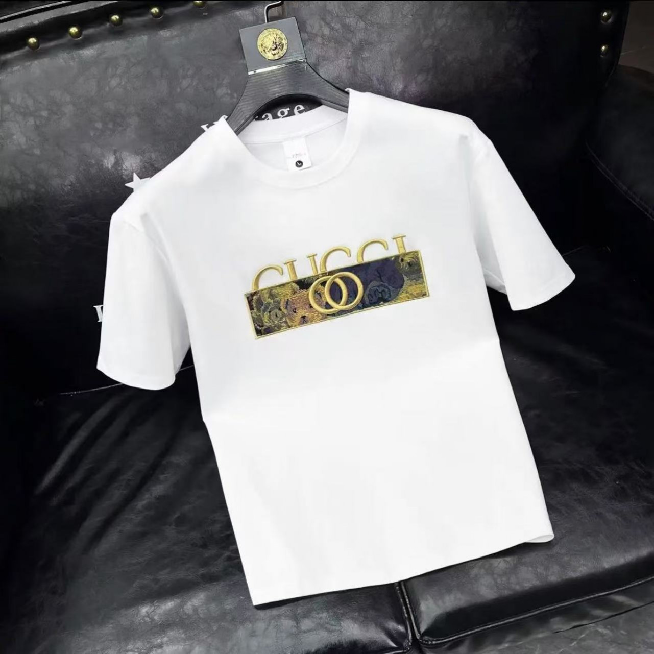 夏季短袖男女休闲透气时尚百搭圆领印花T恤 CUC