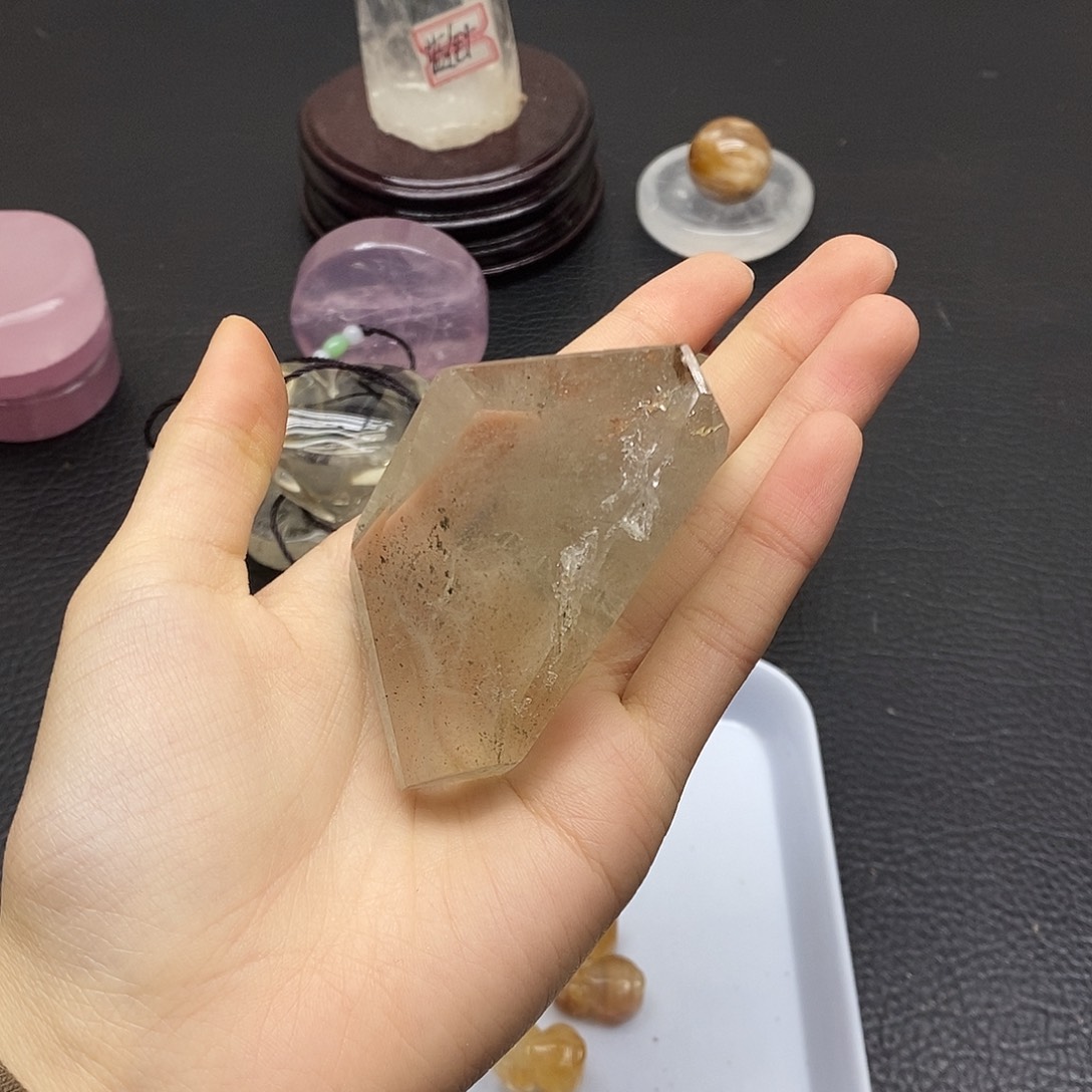 珠宝半成品未镶嵌水晶185水晶石