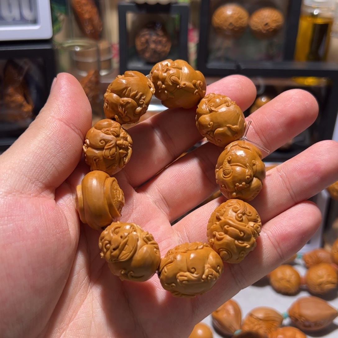 又****手串/手链橄榄核手工貔貅