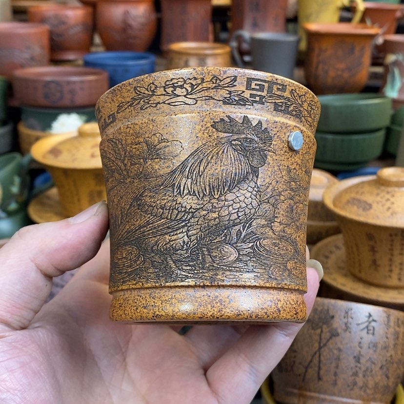 【闪购商品】紫砂杯子宜兴全手工紫砂杯