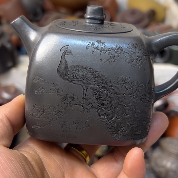 紫砂茶壶紫砂壶微瑕划痕