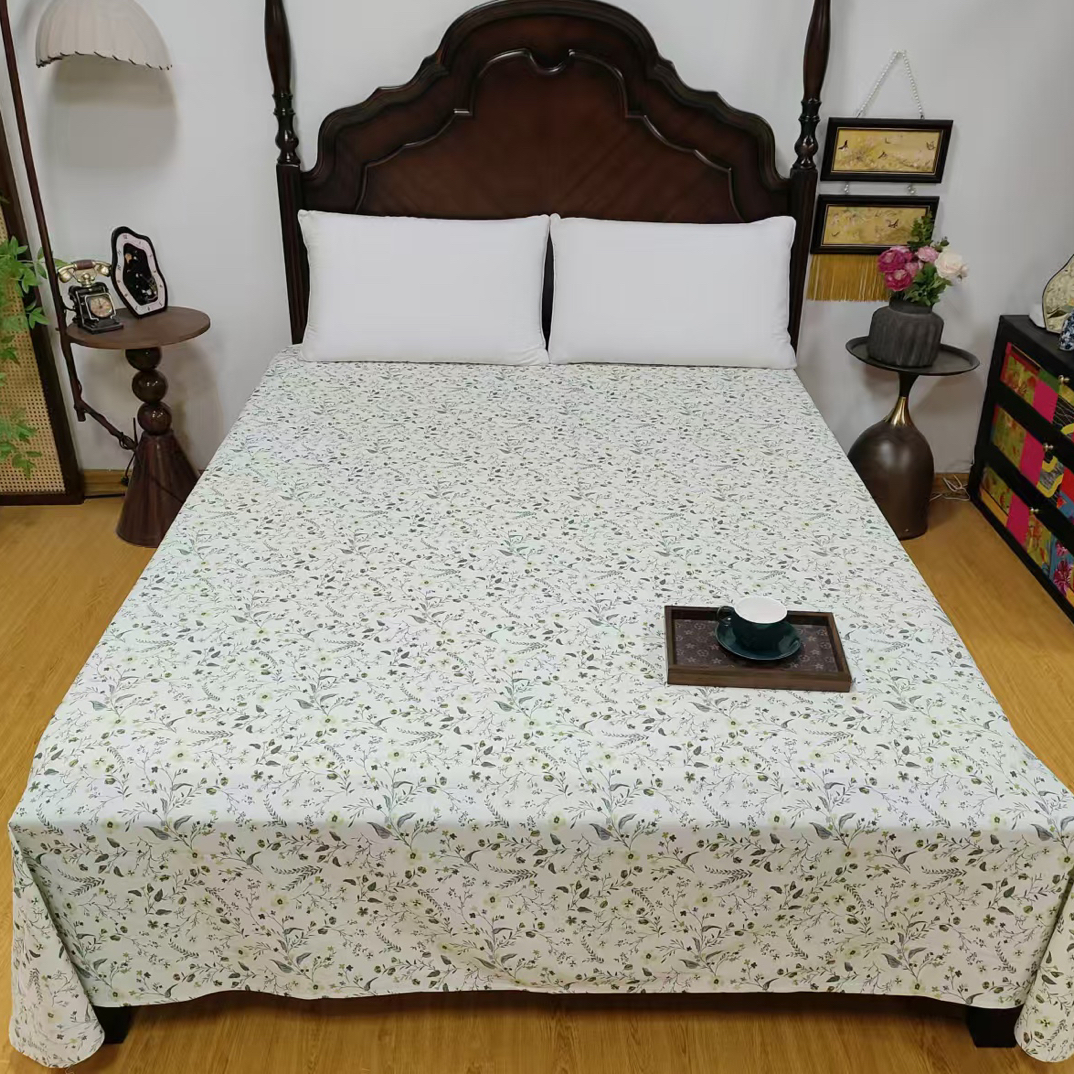 鱼骨棉纯棉加厚凉席单床单245*250微瑕～G283