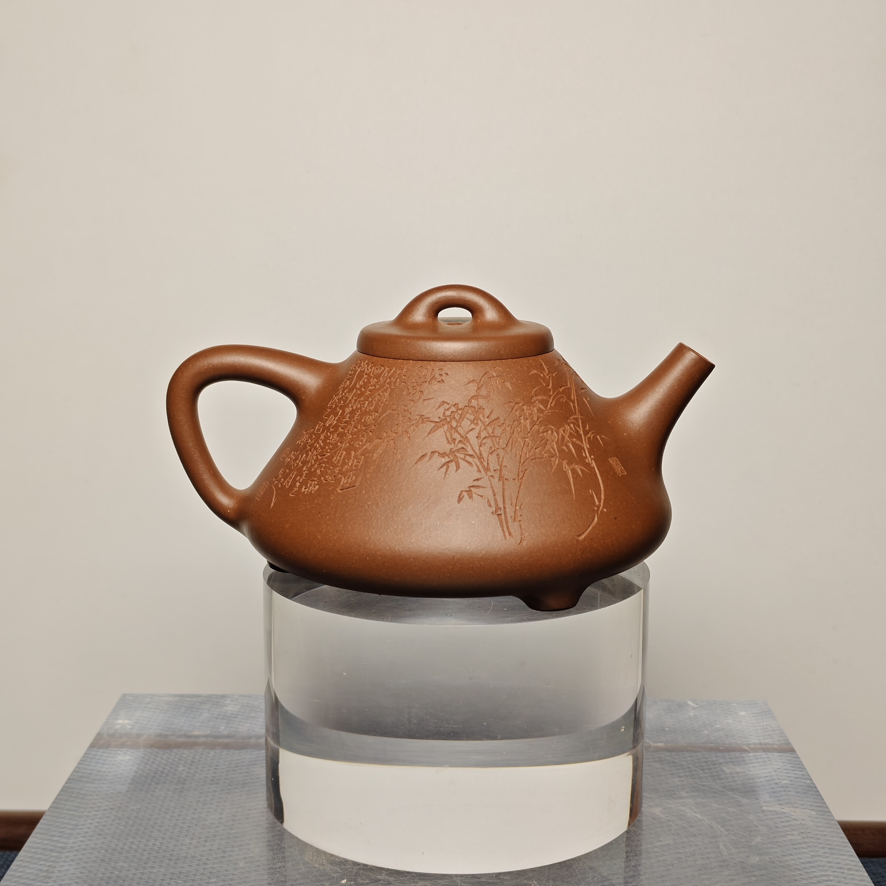 今古論壶子冶石瓢紫砂壶全手工