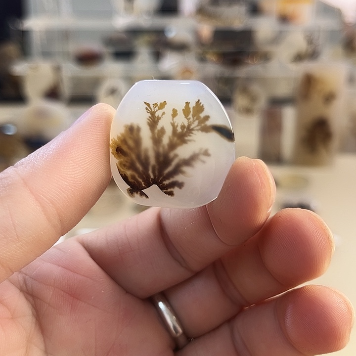 玛瑙/玉髓吊坠(不含链)未镶嵌