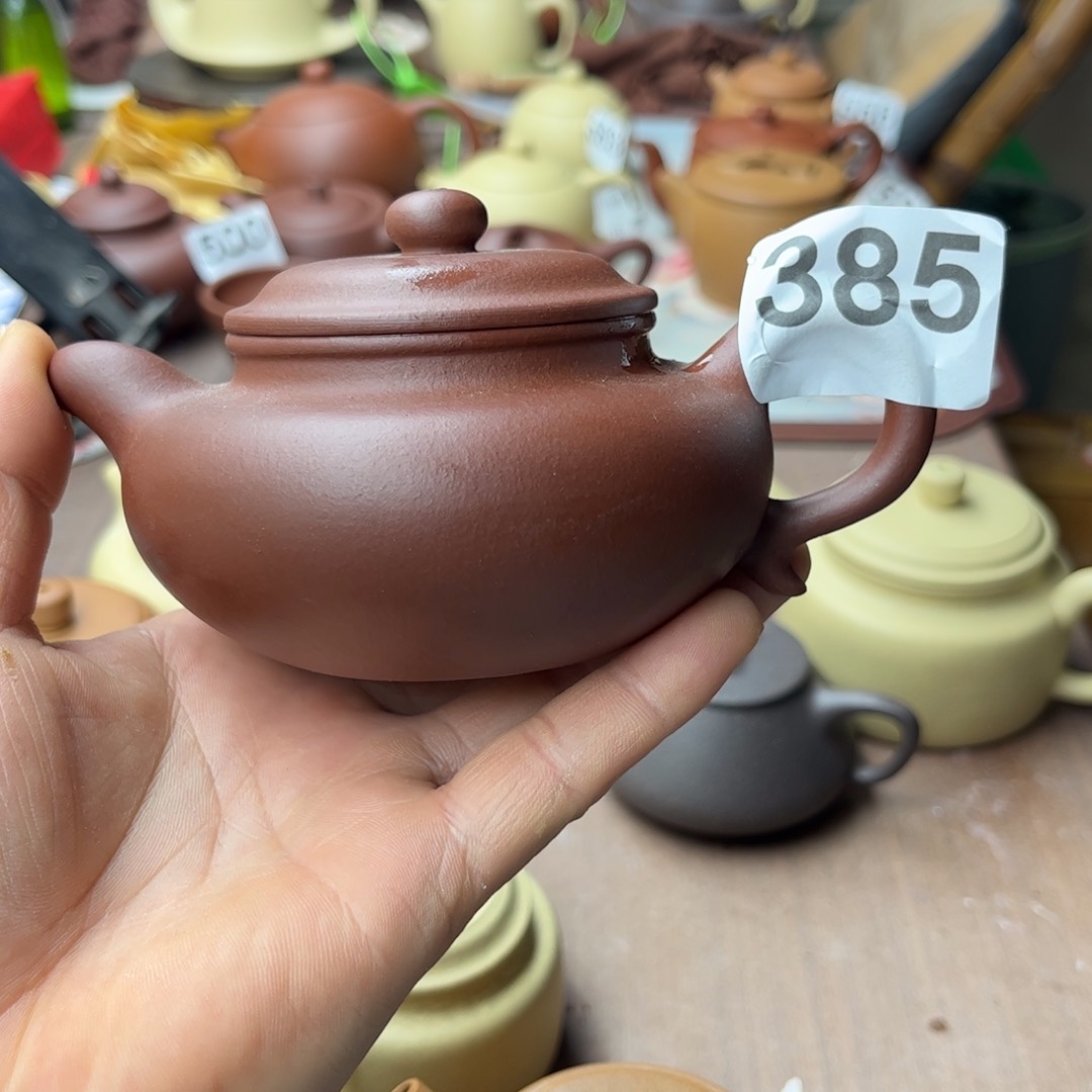 紫砂茶壶紫泥仿古220左右瑕疵