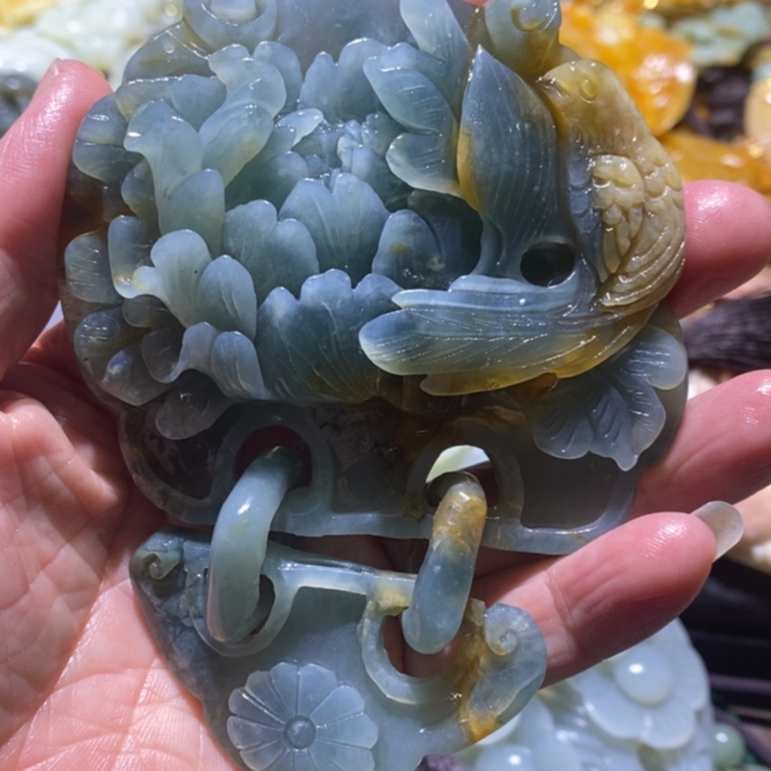 【闪购商品】岫玉毛衣链未镶嵌