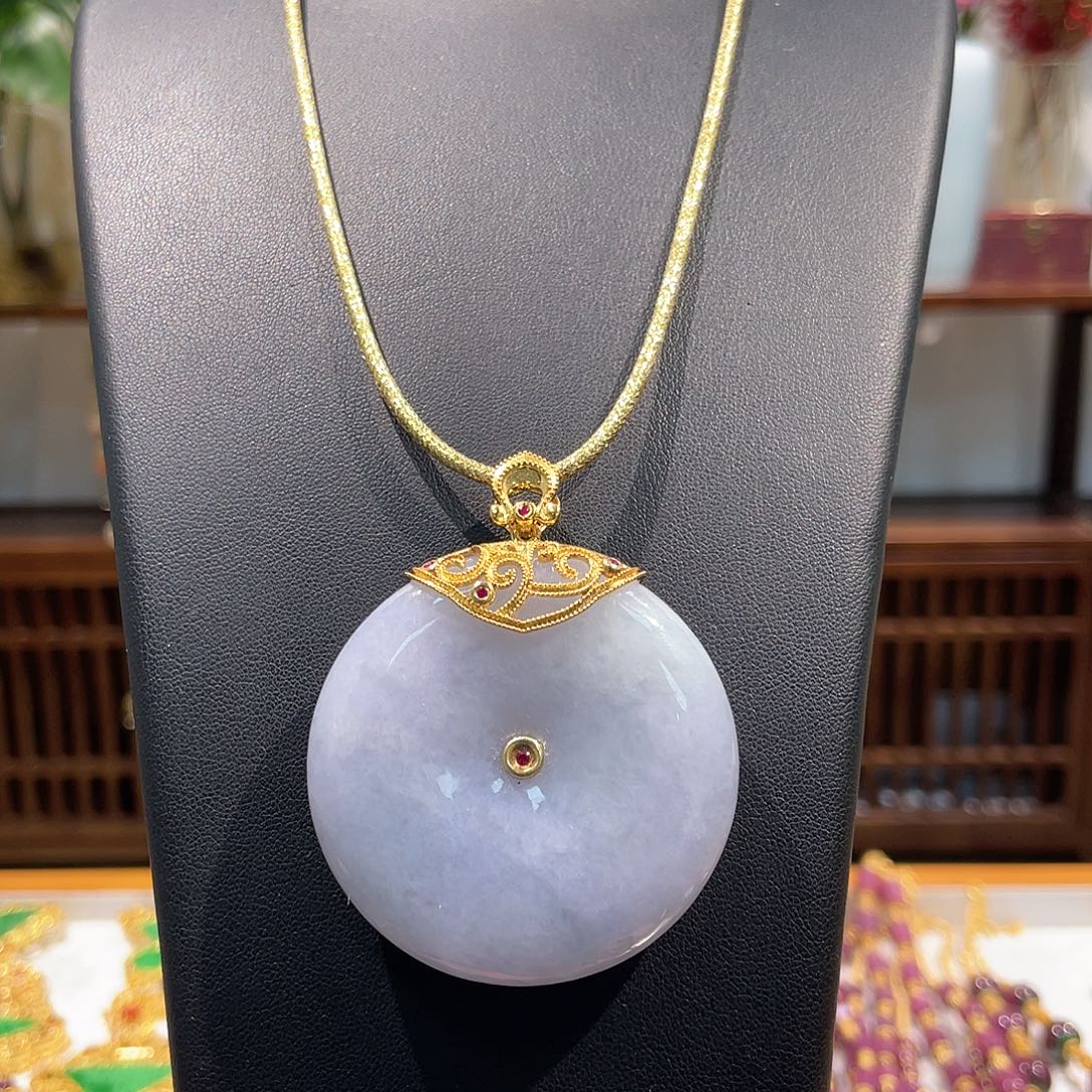 锦纶铁合金吊坠项链