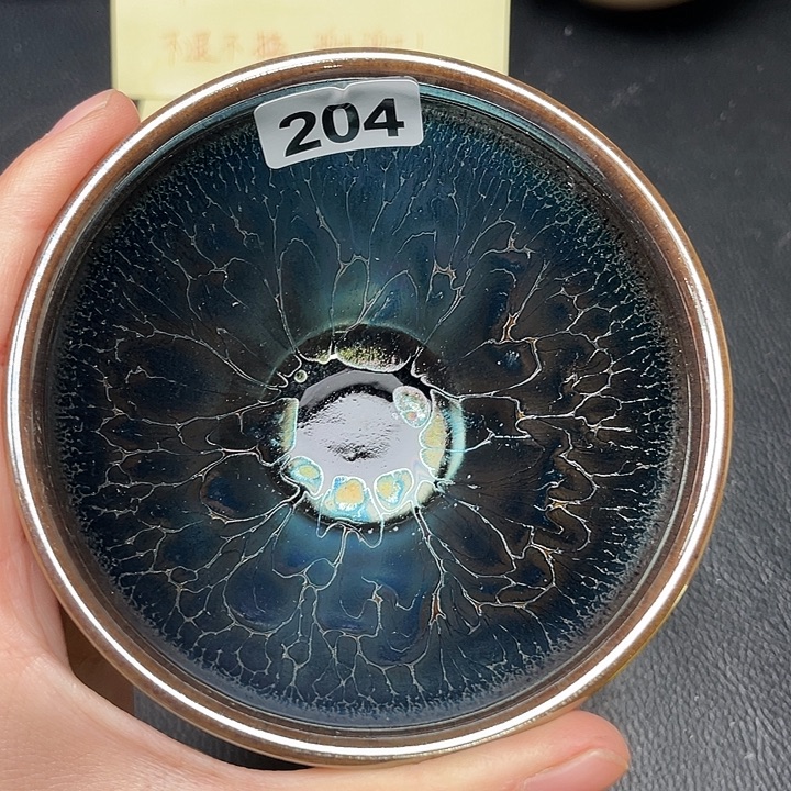 茶盏全手工打造建盏