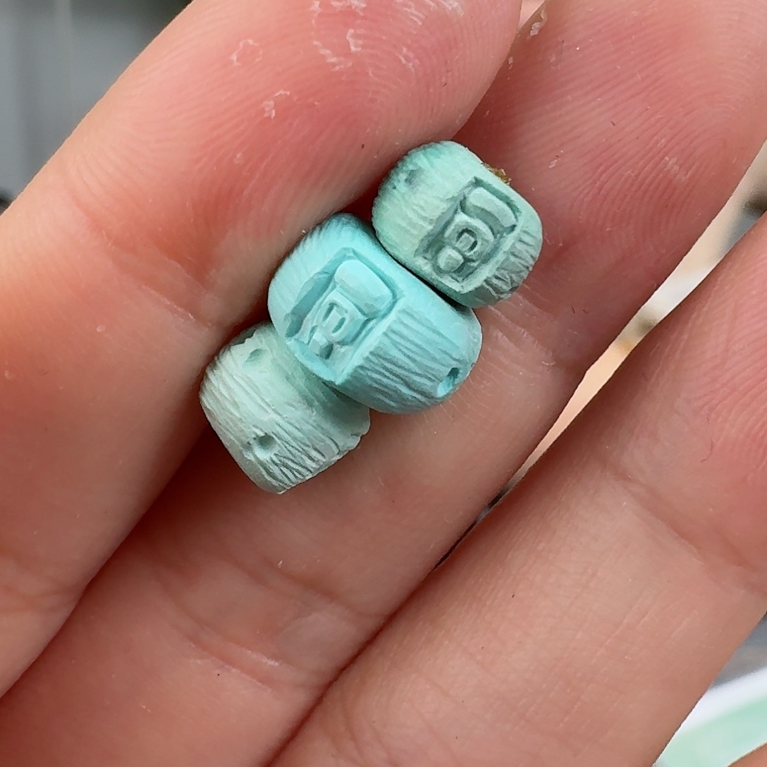 绿松石珠宝奇石未镶嵌