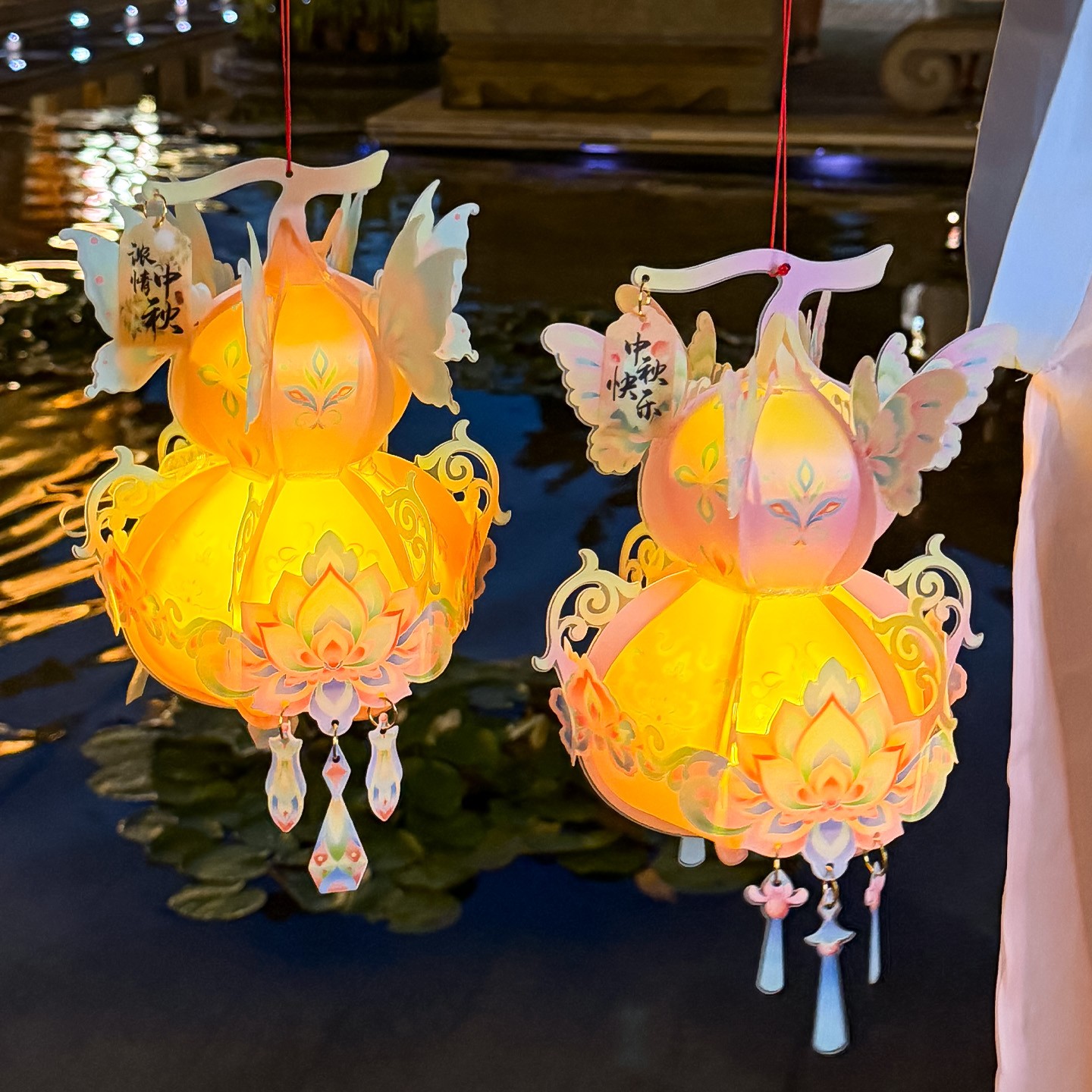 菲寻中秋节葫芦灯笼发光批发秋灯2025新款儿童手工制作diy材料包