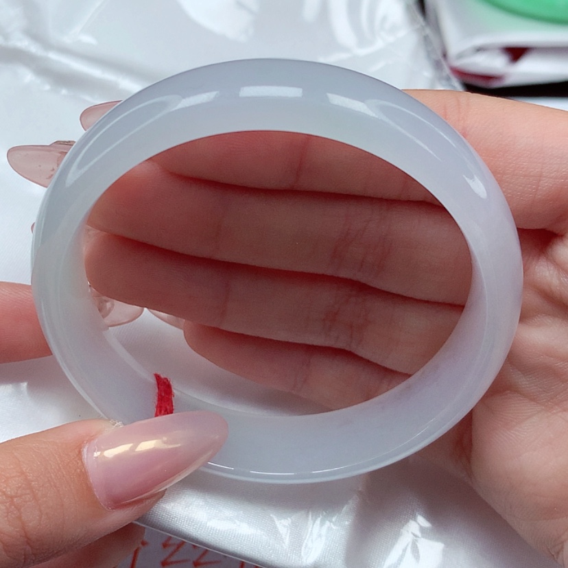 【闪购商品】翡翠手镯未镶嵌58圈