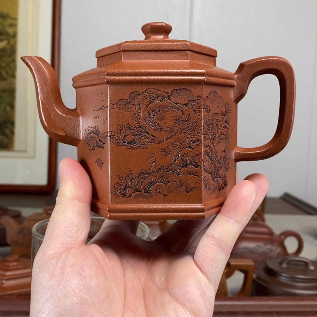 茶壶紫砂原矿泥料传统工艺制作