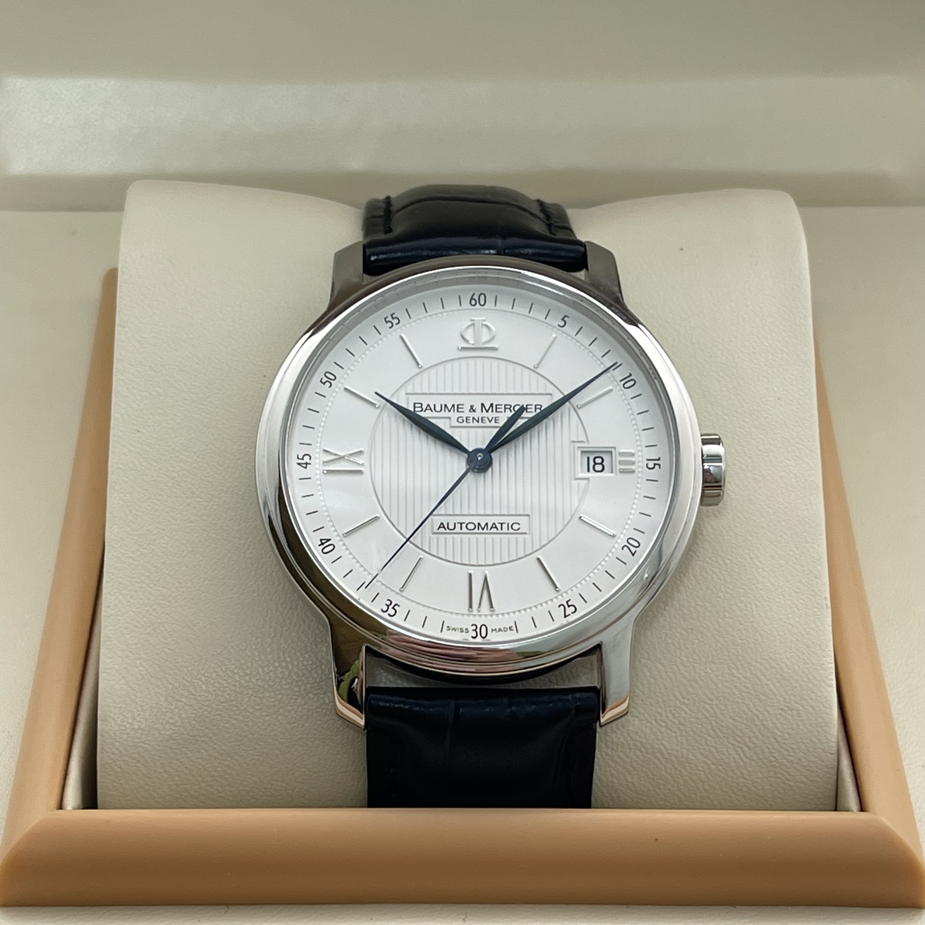 95新 Baume et Mercier/名士 克莱斯麦/A83472/自动机械/39mm