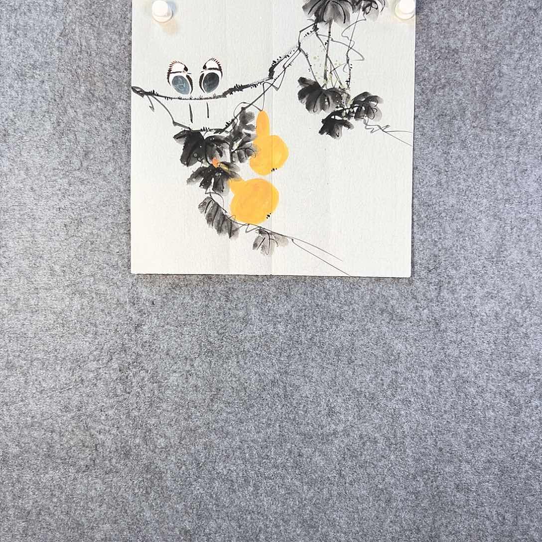 国画210 花鸟是真的好看笑起来